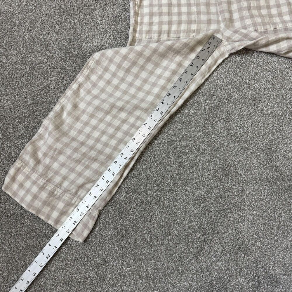 Lou & Grey Checkered Jumpsuit in Cream and Tan - Picture 13 of 13